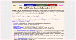 Desktop Screenshot of pcurtis.com